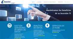 Desktop Screenshot of galatea-it.com